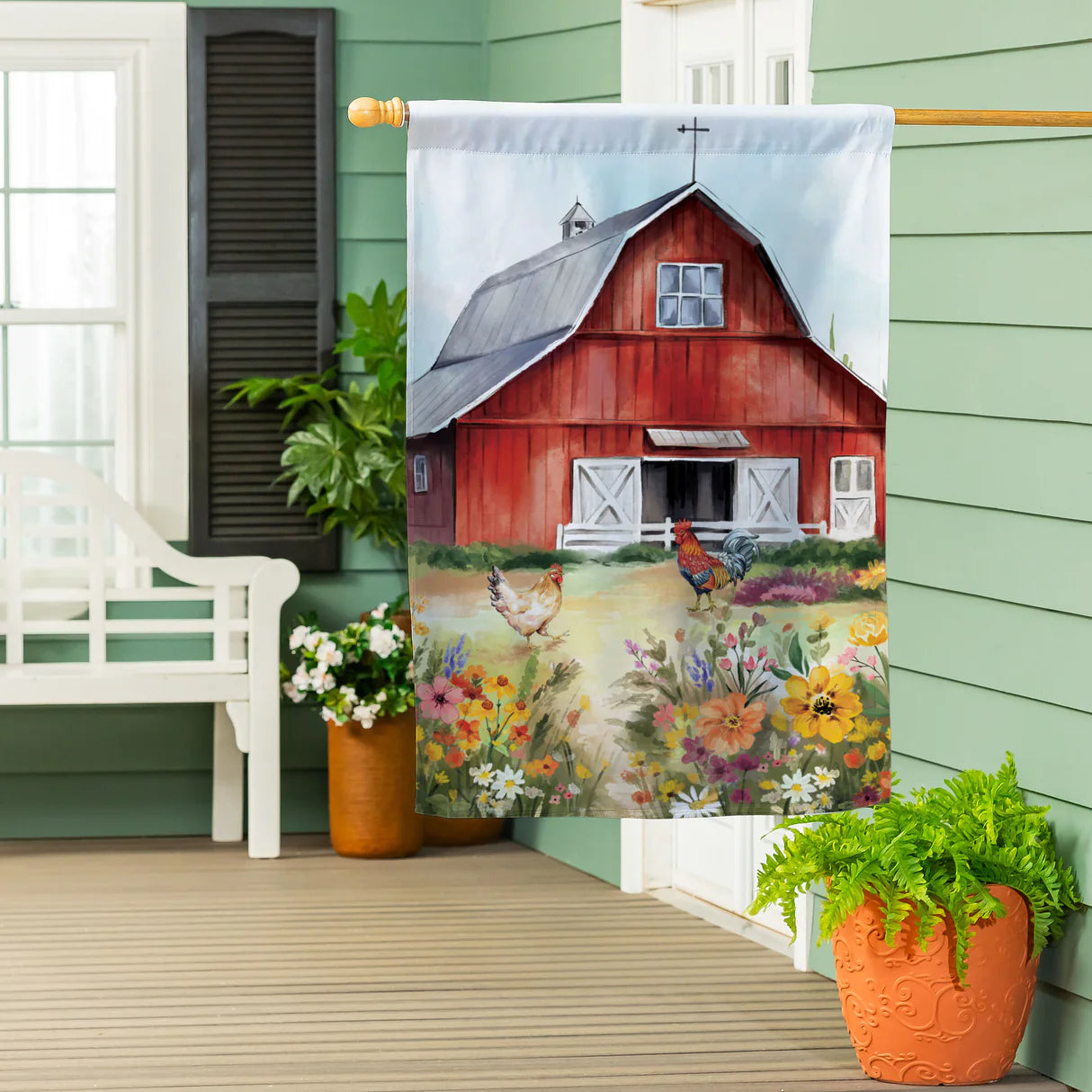 Decorative House  Flag