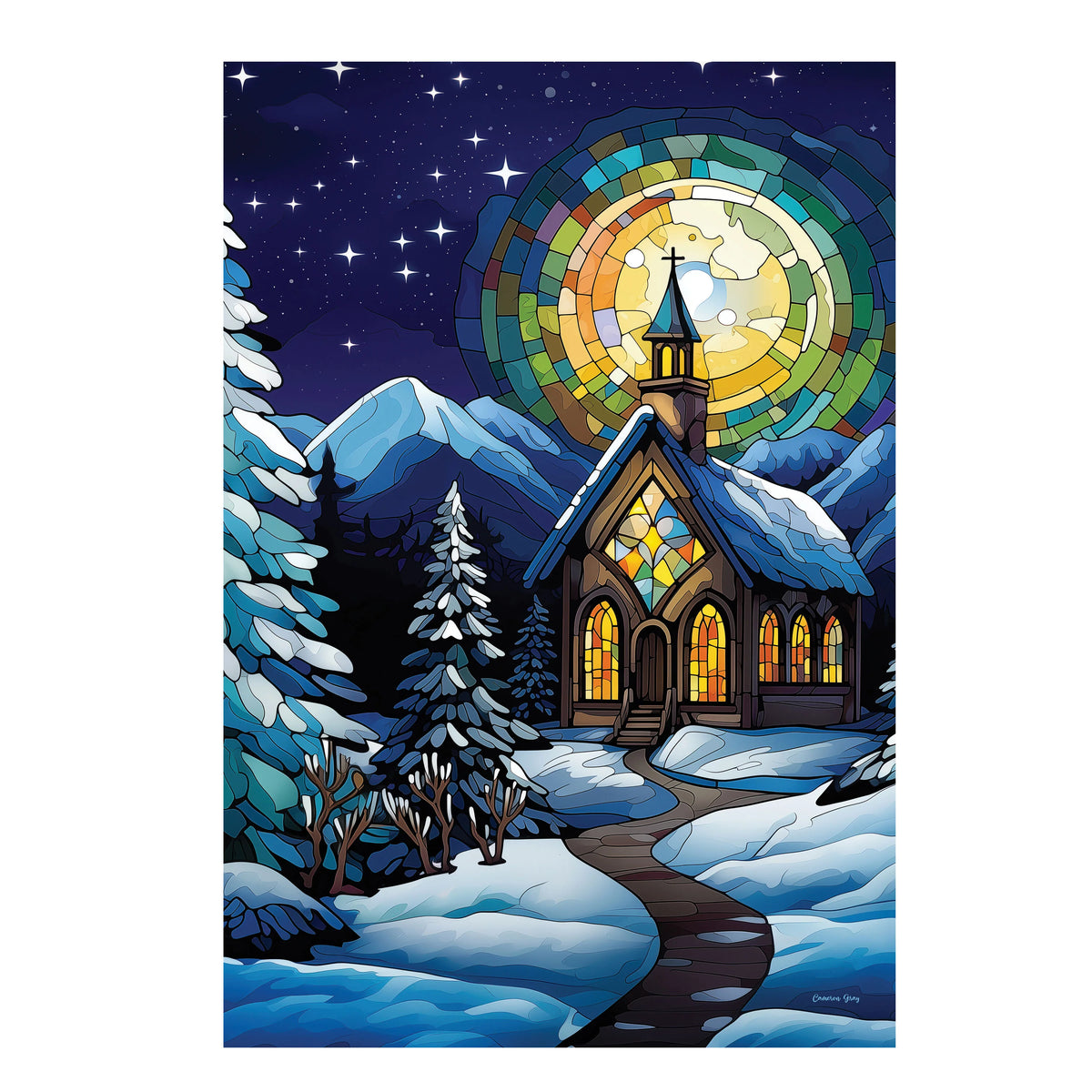 Christmas Garden Flags