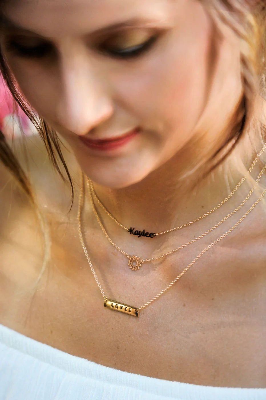 LUMIÈLA Name Necklace K - Z