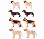 Magnetic Dog Bookmarks