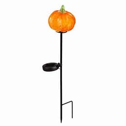 Harvest Blossoms Pumpkin Garden Stake