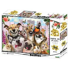 500 Pc Pet Selfie 3D Puzzle