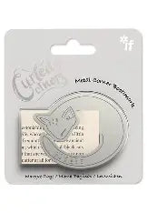 Curled Up Corners - Metal Corner Bookmark