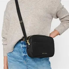 Nylon-Luxe Crossbody Bag