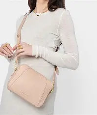 Hana Nude Pink Crossbody Bag
