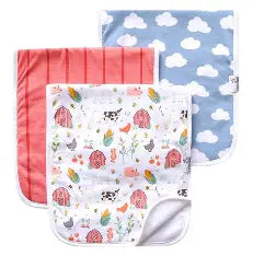 Copper Pearl Premium Burp Cloths