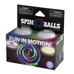 Spin Balls LED Poi Kit