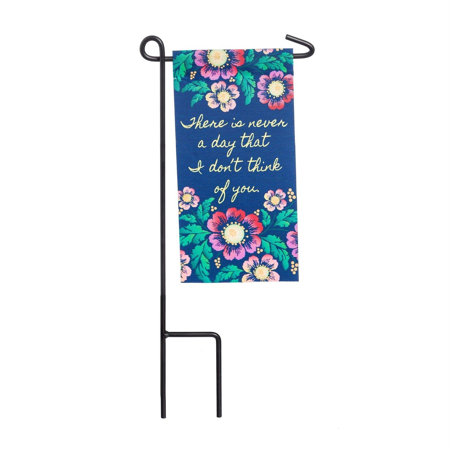 Memorial Sentiment Mini Flag