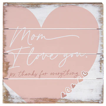 Mom Love You Heart