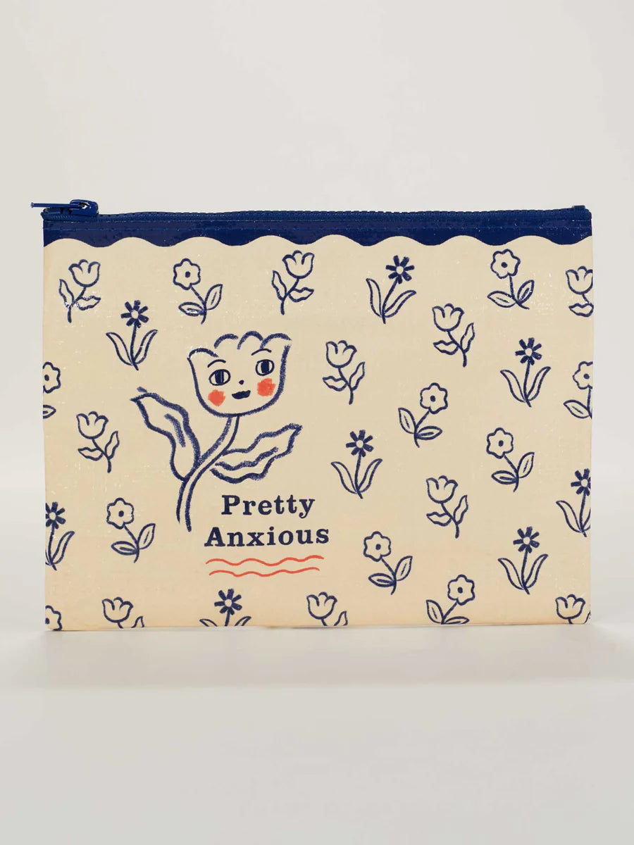 Blue Q Zipper Pouch
