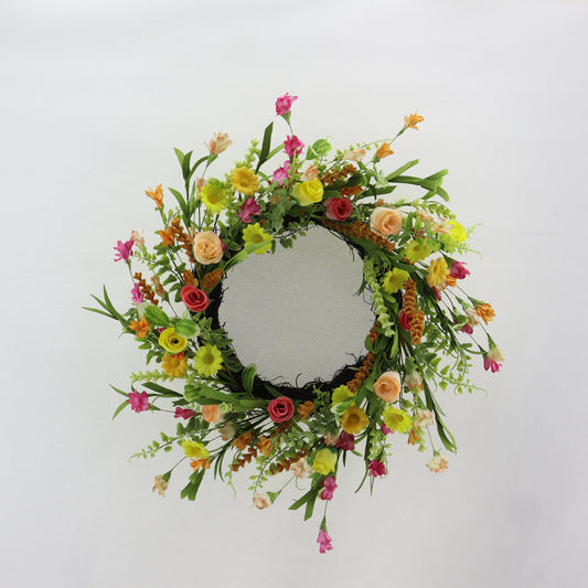 22" ROSE MIX WREATH