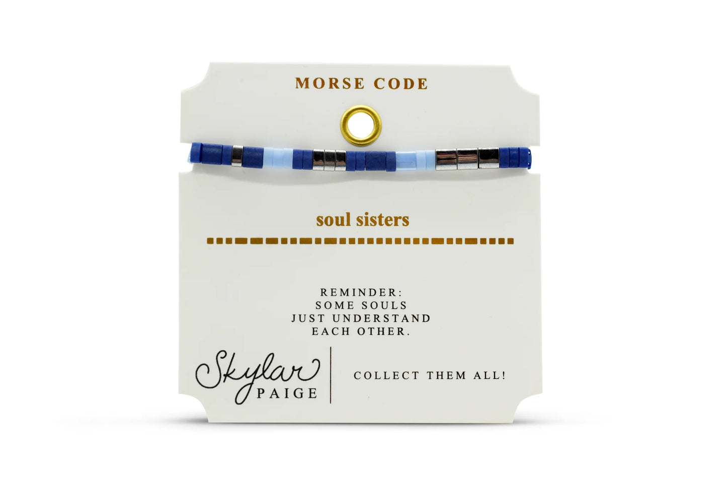 Morse Code Beaded Bracelets