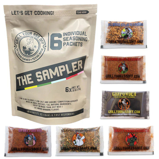 Grill Your Ass Off    "The Sampler"