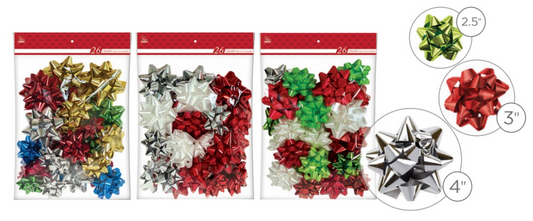 26 Count Premium Bows