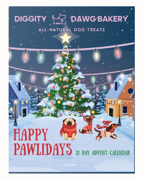 Doggie Christmas 12-Day Advent Calendar
