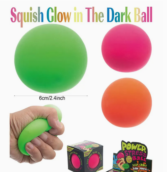 Squish Glow in the Dark Ball