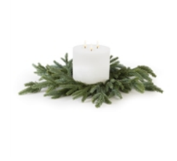 Spruce Candle Ring 17"D