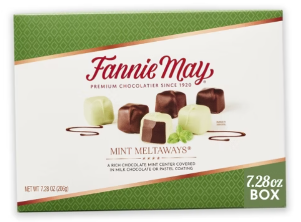 Fannie May Mint Meltaways 7.28 oz Box