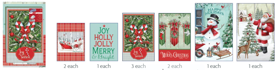 10-Piece Apparel Box Assortment