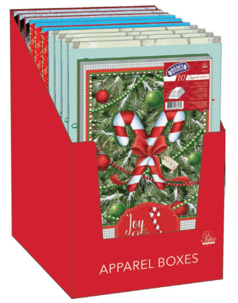 10-Piece Apparel Box Assortment