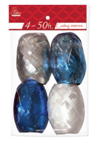 4 Pack 200Ft Curling Ribbon Egg