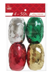 4 Pack 200Ft Curling Ribbon Egg