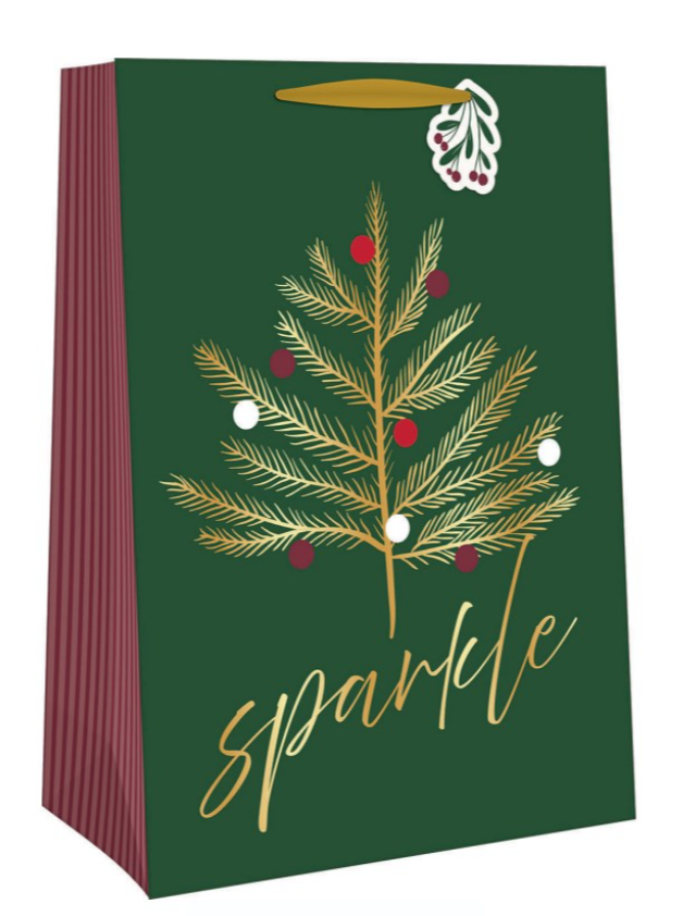 Jumbo Traditional Gift Bag, Asst