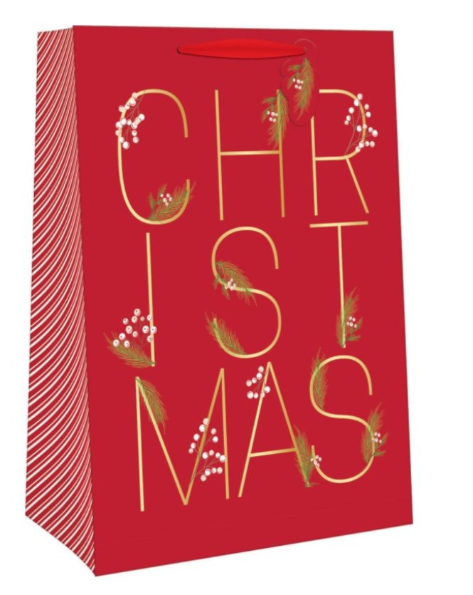 Jumbo Traditional Gift Bag, Asst