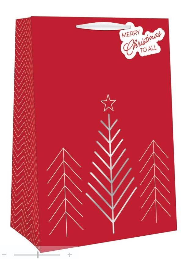 Jumbo Traditional Gift Bag, Asst