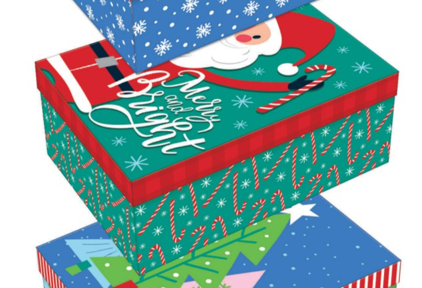 Nested Holiday Gift Boxes