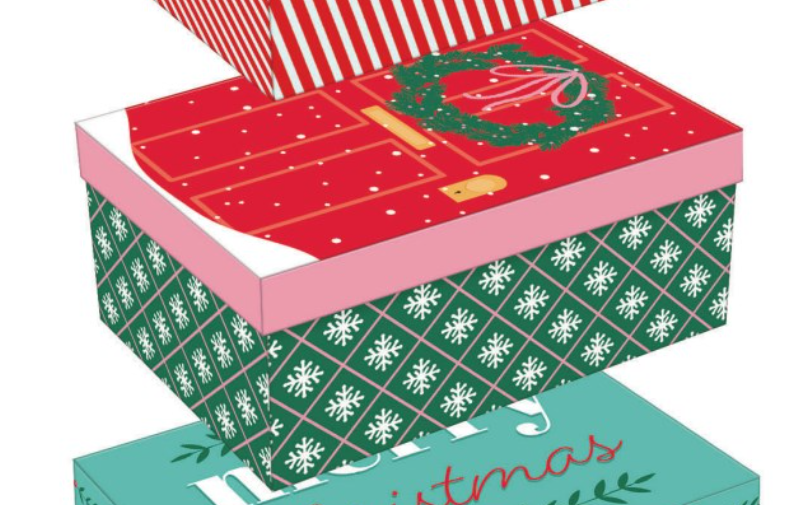 Nested Holiday Gift Boxes