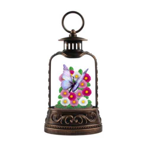 Nature’s Harmony Glitter Lantern