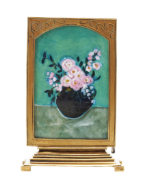 Pewter & Glass Photo Frame with Art, 6 Styles