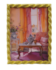 Twisted/Bobbin/Ruffled Photo Frame, 8 Styles