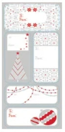 15 Count Foil Gift Tags