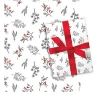 Winter Botanical Roll Wrap