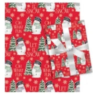 Snowman and Santa Roll Wrap Assortment