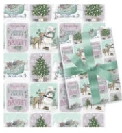 Snowman and Santa Roll Wrap Assortment