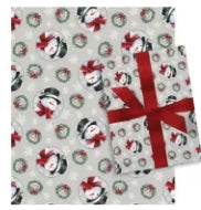 Snowman and Santa Roll Wrap Assortment