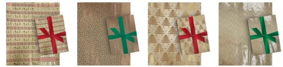 Kraft Hot Stamp Wrapping Paper