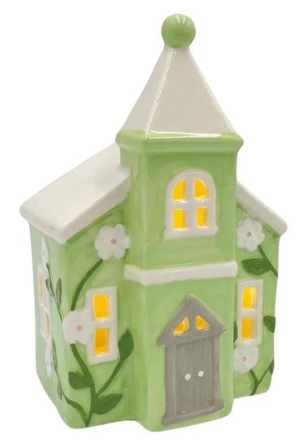 Light Up Easter Houses