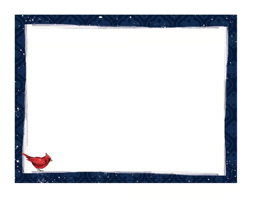 Cardinal Christmas 3D Pop-Up Christmas Cards (8 pack) by Susan Winget