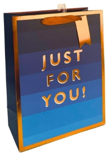 Large Just for You Blues Gift Bags