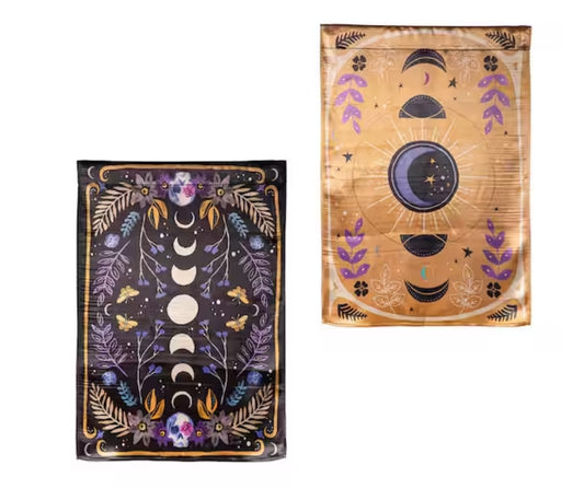 Mystic Moon Lustre Reversible House Flag