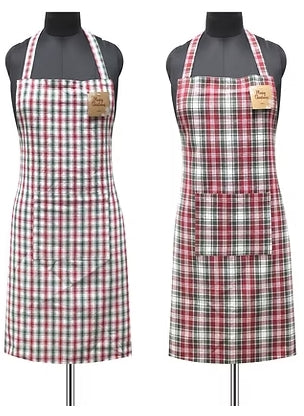 Holiday Cotton Apron