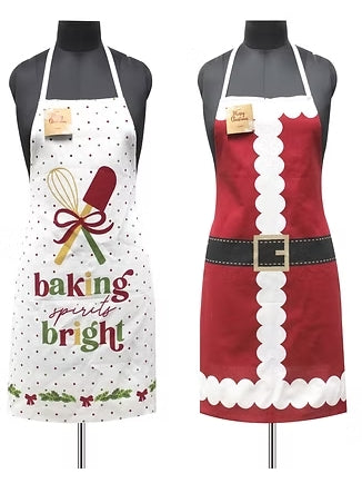 Holiday Cotton Apron