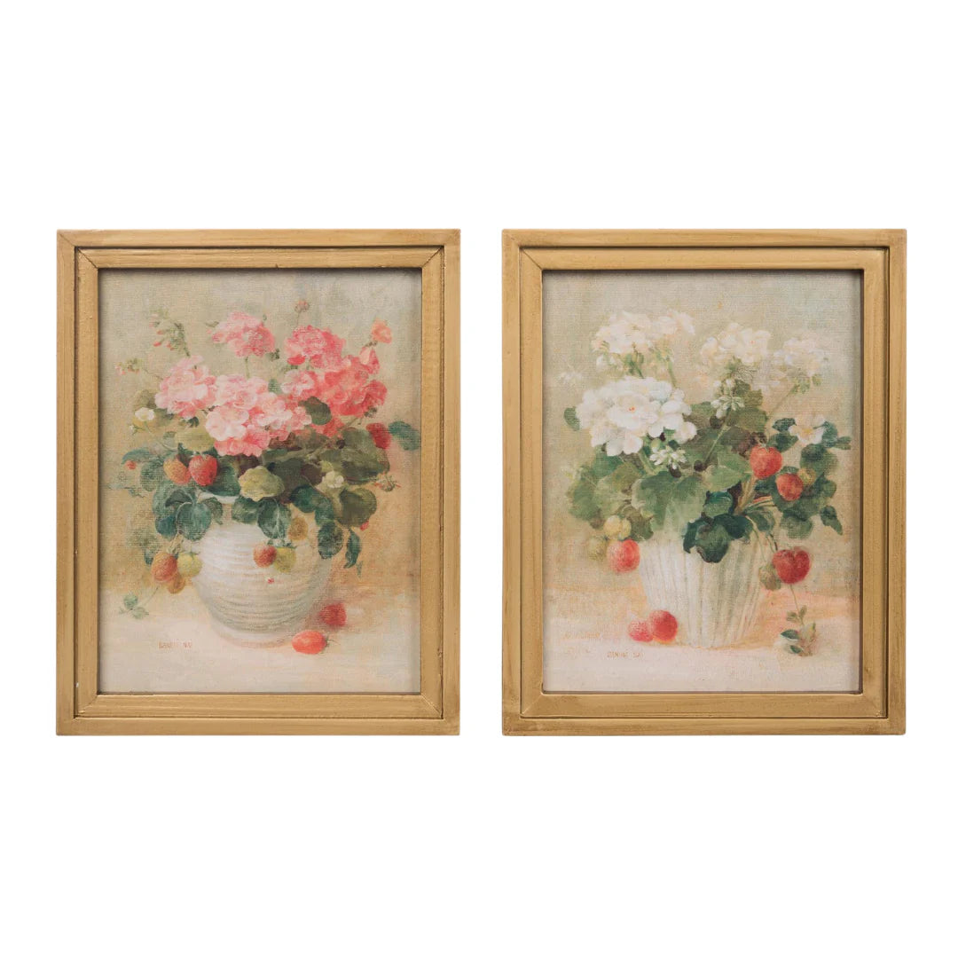 Strawberry Canvas Art