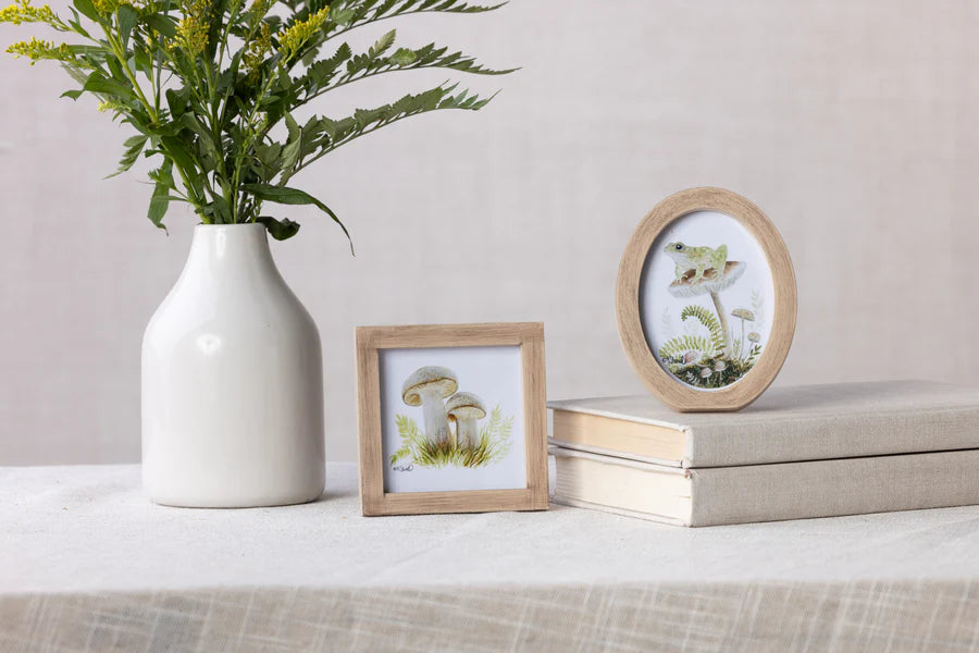 Wood Mini Framed Garden Art