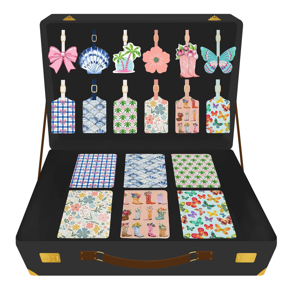 Travel Accessories Square Luggage Tag