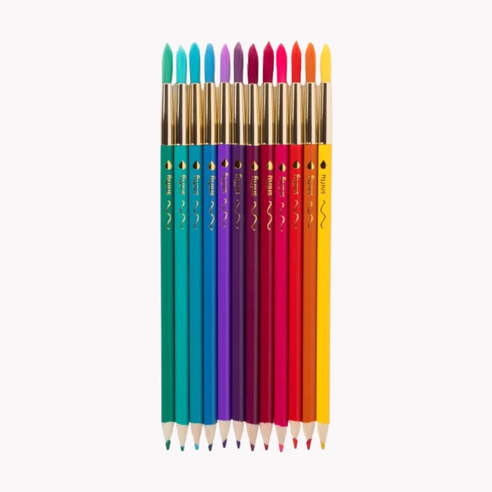 COLORBRUSH JEWEL TONES watercolor pencil + paintbrush
